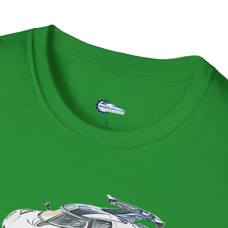 Sketch Art Koenigsegg Jesko T-Shirt, Supercar Tee, Classic with model designation-Modelcars.com-ModelCars.com