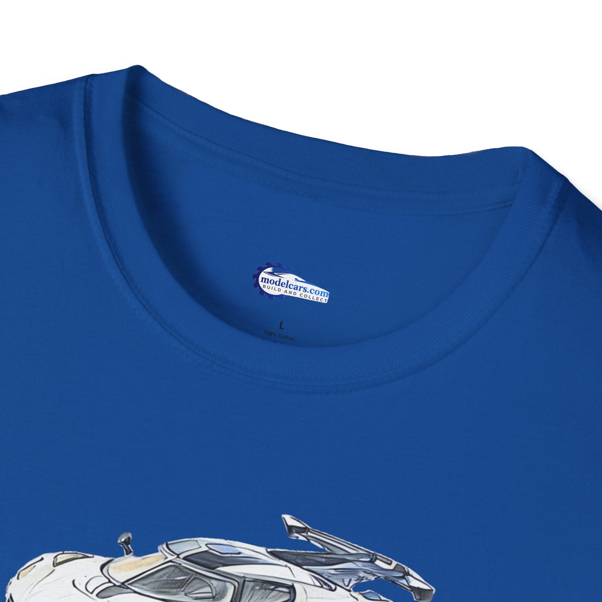 Sketch Art Koenigsegg Jesko T-Shirt, Supercar Tee, Classic with model designation-Modelcars.com-ModelCars.com
