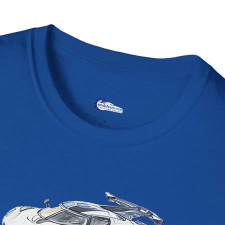 Sketch Art Koenigsegg Jesko T-Shirt, Supercar Tee, Classic with model designation-Modelcars.com-ModelCars.com
