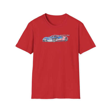 Sketch art T-Shirt - 24H of Le Mans (2019) Ford GT #68 Sebastien Bourdais - Joey Hand - Dirk Muller - Unisex-Modelcars.com-ModelCars.com