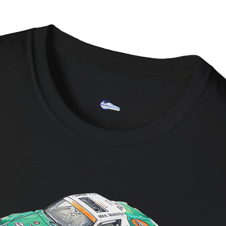 Sketch Art Vintage Porsche 914/Softstyle T-Shirt - 24 Hours of Le Mans Design with model designation-Modelcars.com-ModelCars.com
