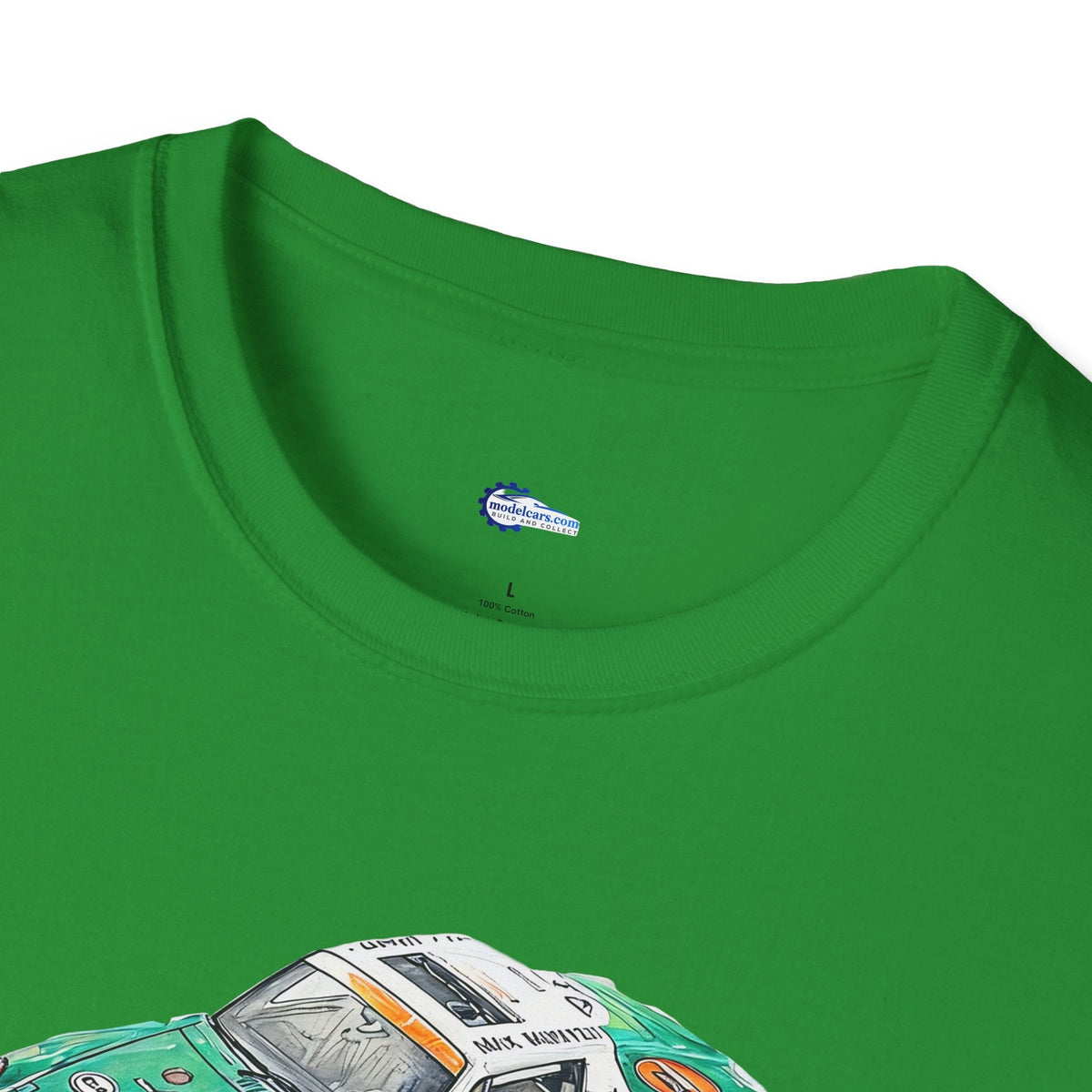 Sketch Art Vintage Porsche 914/Softstyle T-Shirt - 24 Hours of Le Mans Design with model designation-Modelcars.com-ModelCars.com