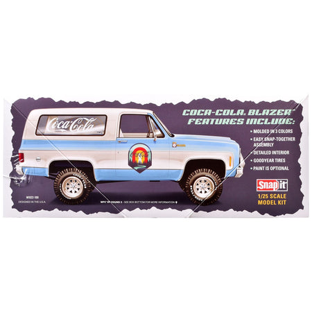 Skill 1 Model Kit Chevrolet K5 Blazer "Coca-Cola" 1/25 Scale Model by MPC-MPC-ModelCars.com