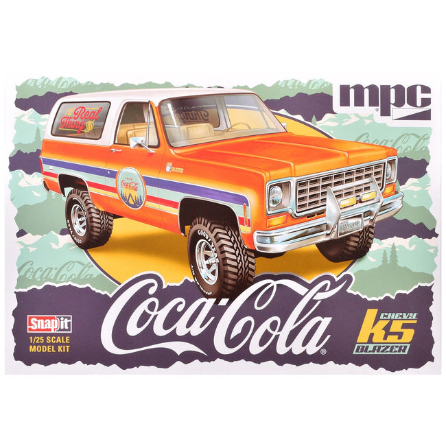 Skill 1 Model Kit Chevrolet K5 Blazer "Coca-Cola" 1/25 Scale Model by MPC-MPC-ModelCars.com
