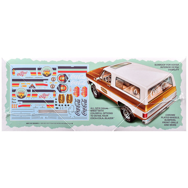 Skill 1 Model Kit Chevrolet K5 Blazer "Coca-Cola" 1/25 Scale Model by MPC-MPC-ModelCars.com