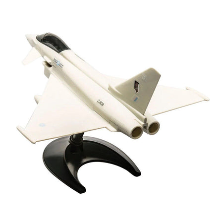 Skill 1 Model Kit Eurofighter Typhoon Snap Together Painted Plastic Model Airplane Kit by Airfix Quickbuild - Airfix Quickbuild - ModelCars.com