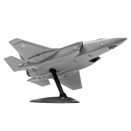 Skill 1 Model Kit F - 35 Lightning II Snap Together Painted Plastic Model Airplane Kit by Airfix Quickbuild - Airfix Quickbuild - ModelCars.com