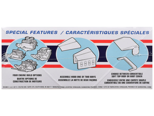 Skill 2 Model Kit 1932 Chevrolet Roadster Street Rod 1/25 Scale Model by MPC-AMT-ModelCars.com