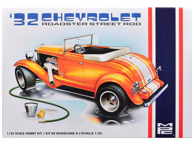 Skill 2 Model Kit 1932 Chevrolet Roadster Street Rod 1/25 Scale Model by MPC-AMT-ModelCars.com