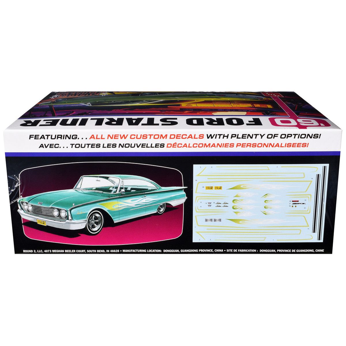 Skill 2 Model Kit 1960 Ford Starliner "Kustom Kruisers" 1/25 Scale Model by AMT-AMT-ModelCars.com