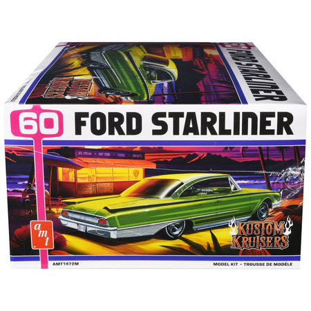 Skill 2 Model Kit 1960 Ford Starliner "Kustom Kruisers" 1/25 Scale Model by AMT-AMT-ModelCars.com