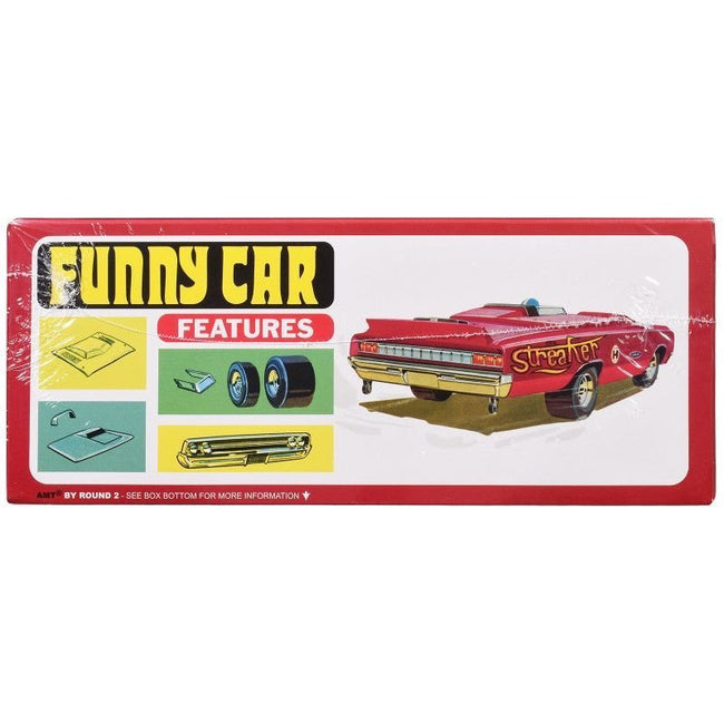 Skill 2 Model Kit 1964 Oldsmobile F-85 AWB Funny Car "Streaker" 1/25 Scale Model by AMT-AMT-ModelCars.com