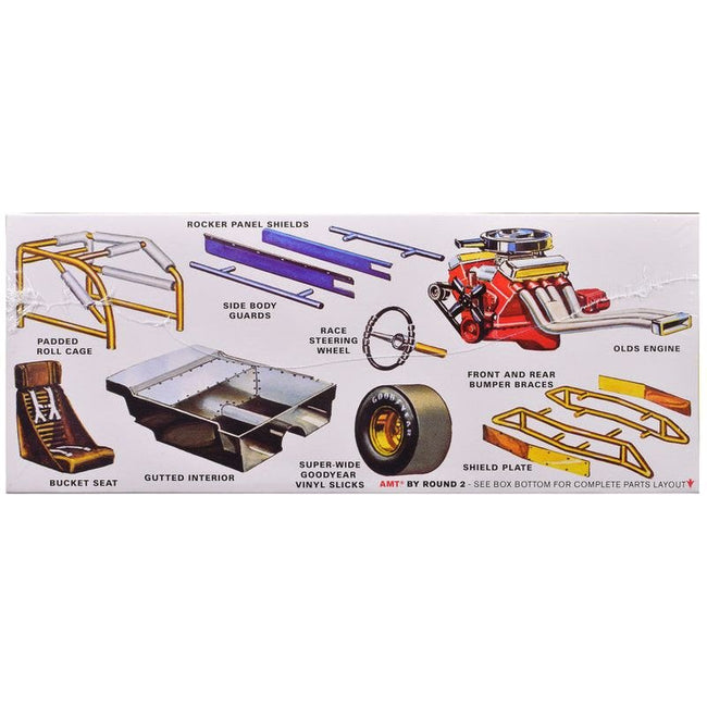 Skill 2 Model Kit 1965 Oldsmobile 88 "Modified Stocker" 1/25 Scale Model by AMT - AMT - ModelCars.com