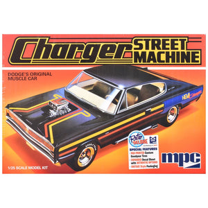 Skill 2 Model Kit 1967 Dodge Charger Street Machine 1/25 Scale Model by MPC