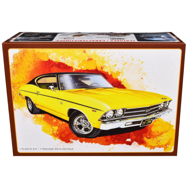 Skill 2 Model Kit 1969 Chevrolet Chevelle SS 396 1/25 Scale Model by AMT-AMT-ModelCars.com