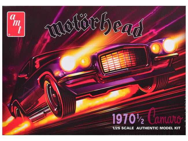 Skill 2 Model Kit 1970 1/2 Chevrolet Camaro "Motorhead" 1/25 Scale Model by AMT-AMT-ModelCars.com