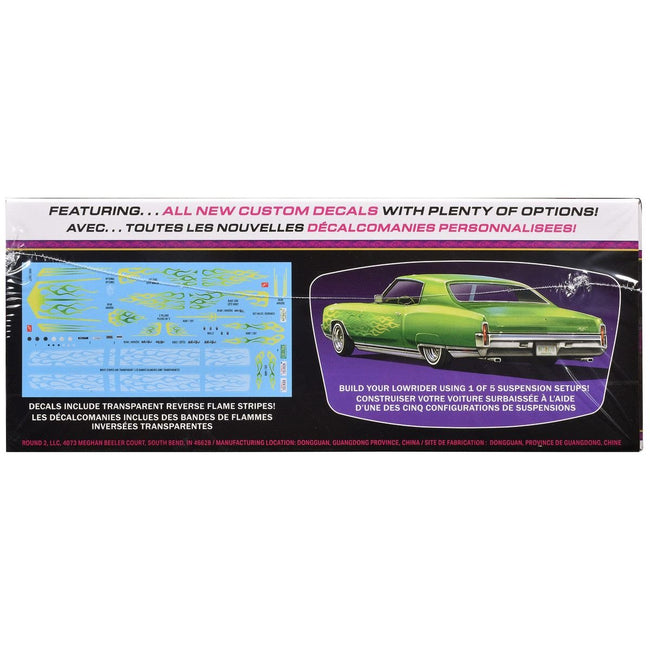 Skill 2 Model Kit 1970 Chevrolet Monte Carlo Lowrider "Kustom Kruisers" 1/25 Scale Model by AMT - AMT - ModelCars.com