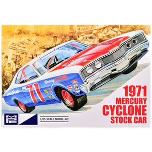 Skill 2 Model Kit 1971 Mercury Cyclone Stock Car 1/25 Scale Model by MPC
