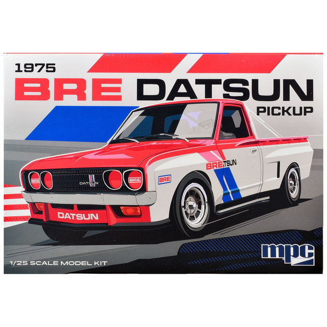 Skill 2 Model Kit 1975 Datsun Pickup Truck "BRE" 1/25 Scale Model by MPC-MPC-ModelCars.com