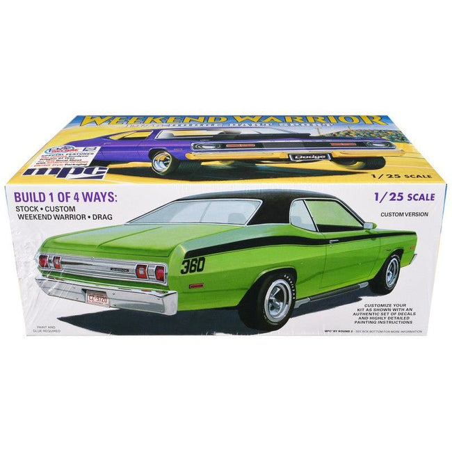 Skill 2 Model Kit 1976 Dodge Dart Sport "Weekend Warrior" 1/25 Scale Model by MPC-MPC-ModelCars.com