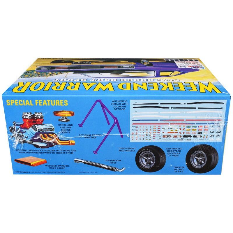 Skill 2 Model Kit 1976 Dodge Dart Sport "Weekend Warrior" 1/25 Scale Model by MPC - MPC - ModelCars.com