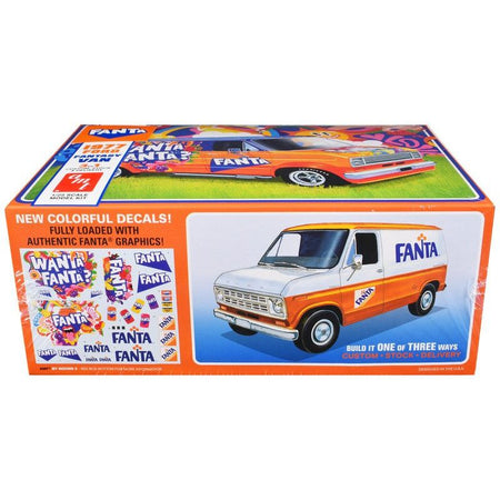 Skill 2 Model Kit 1977 Ford Custom Van "Fanta" 1/25 Scale Model by AMT - AMT - ModelCars.com
