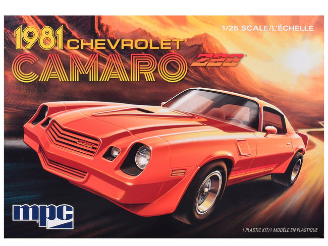 Skill 2 Model Kit 1981 Chevrolet Camaro Z28 1/25 Scale Model by MPC-AMT-ModelCars.com