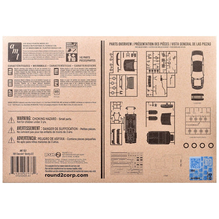 Skill 2 Model Kit 1991 Chevrolet Beretta GTZ 1/25 Scale Model by AMT-AMT-ModelCars.com