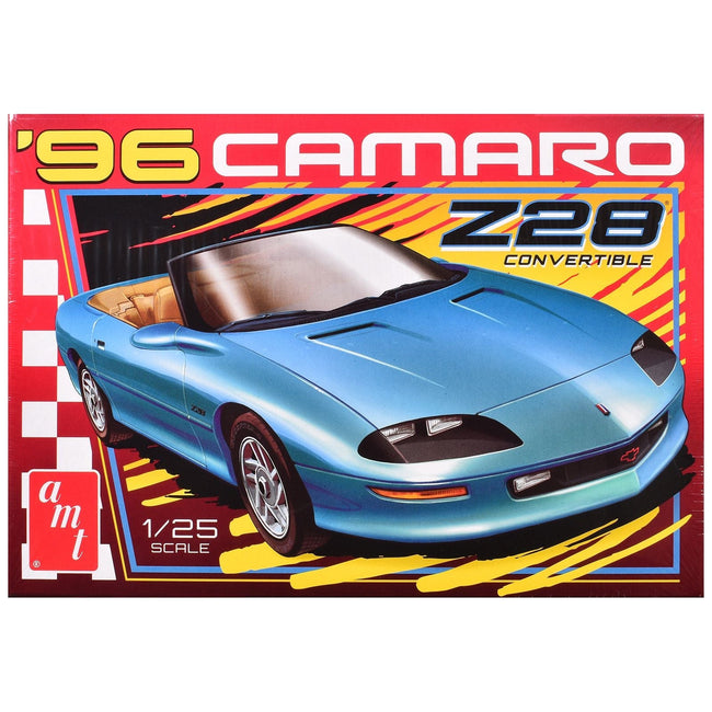 Skill 2 Model Kit 1996 Chevrolet Camaro Z28 Convertible 1/25 Scale Model by AMT-AMT-ModelCars.com