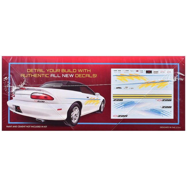 Skill 2 Model Kit 1996 Chevrolet Camaro Z28 Convertible 1/25 Scale Model by AMT-AMT-ModelCars.com