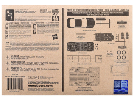 Skill 2 Model Kit 1996 Ford Mustang GT "My Little Pony" 1/25 Scale Model by AMT-AMT-ModelCars.com