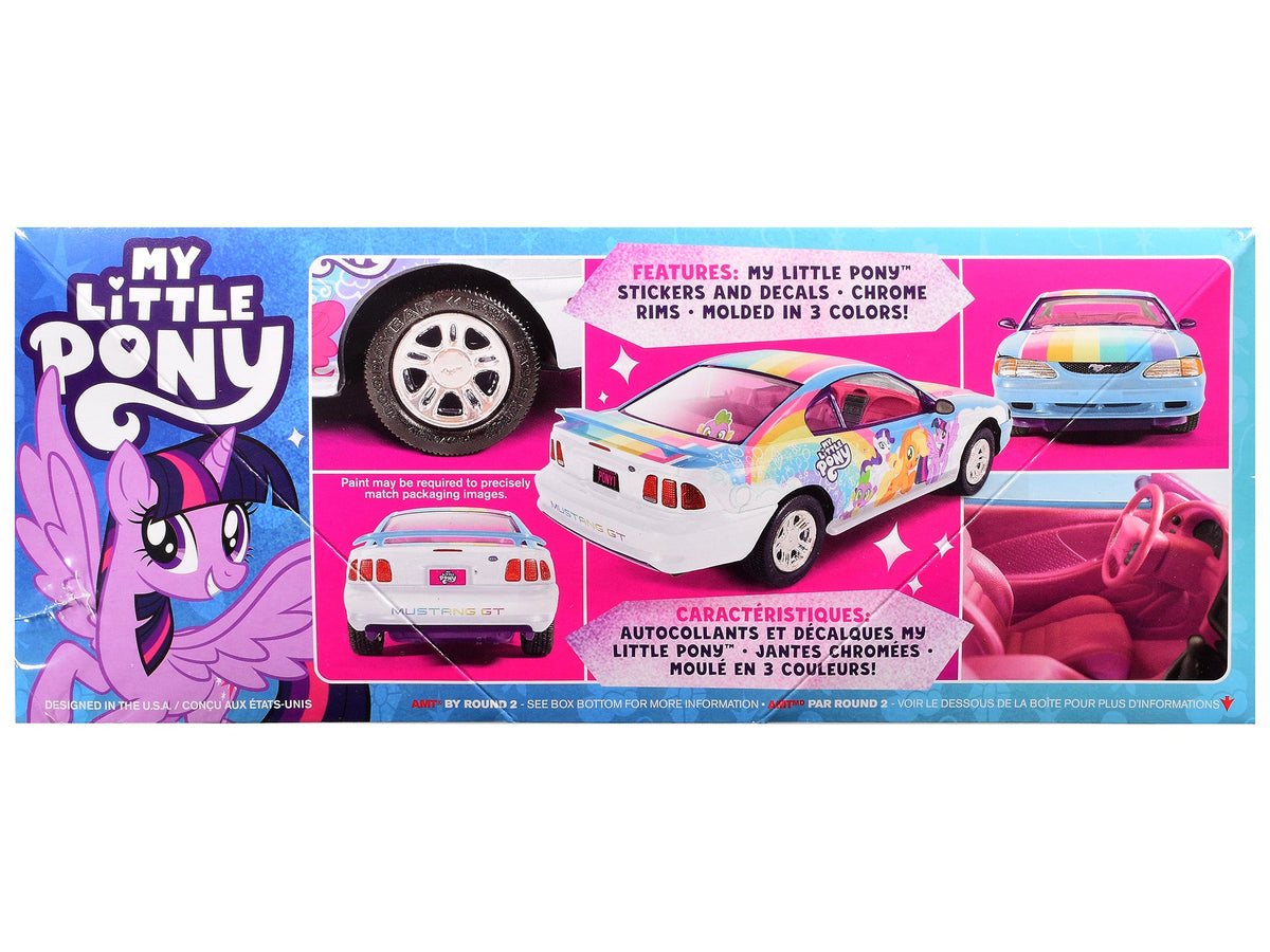 Skill 2 Model Kit 1996 Ford Mustang GT "My Little Pony" 1/25 Scale Model by AMT-AMT-ModelCars.com