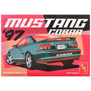 Skill 2 Model Kit 1997 Ford Mustang Cobra 1/25 Scale Model by AMT