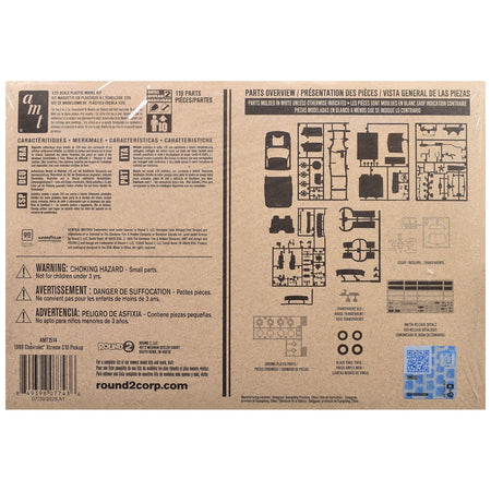 Skill 2 Model Kit 1999 Chevrolet S-10 Xtreme Pickup Truck 1/25 Scale Model by AMT-AMT-ModelCars.com