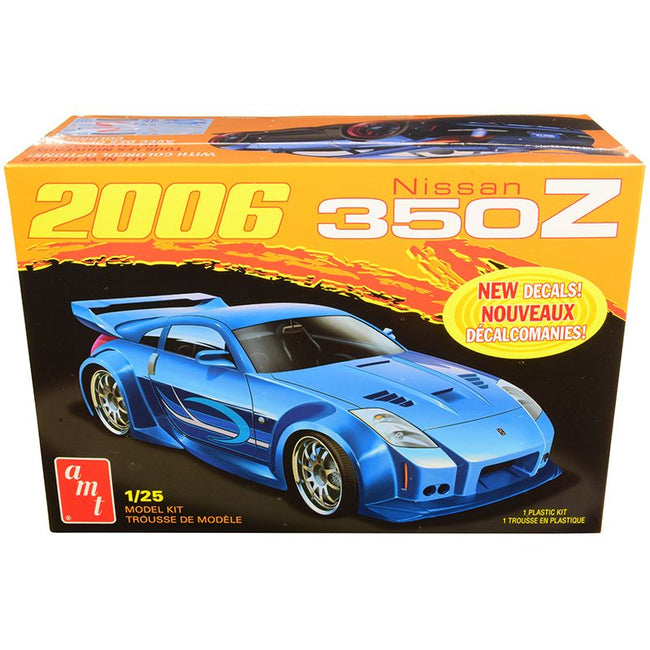 Skill 2 Model Kit 2006 Nissan 350Z 1/25 Scale Model by AMT-AMT-ModelCars.com