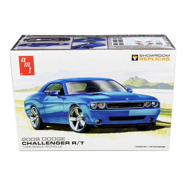 Skill 2 Model Kit 2009 Dodge Challenger R/T 1/25 Scale Model by AMT-AMT-ModelCars.com