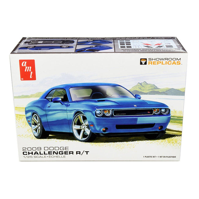 Skill 2 Model Kit 2009 Dodge Challenger R/T 1/25 Scale Model by AMT-AMT-ModelCars.com