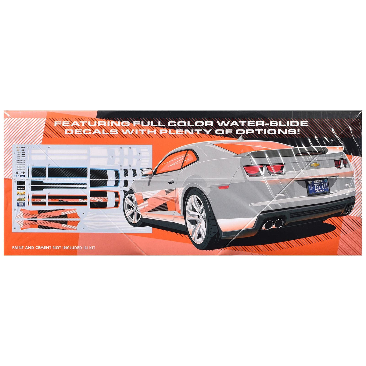 Skill 2 Model Kit 2013 Chevrolet Camaro ZL1 1/25 Scale Model by AMT-AMT-ModelCars.com