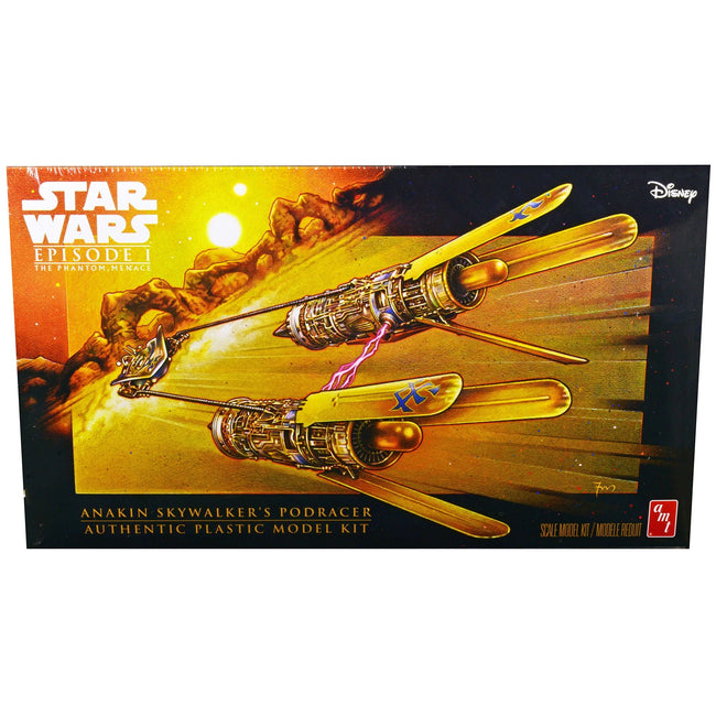 Skill 2 Model Kit Anakin Skywalker's Podracer "Star Wars Episode I: The Phantom Menace" 1/32 Scale Model by AMT-AMT-ModelCars.com