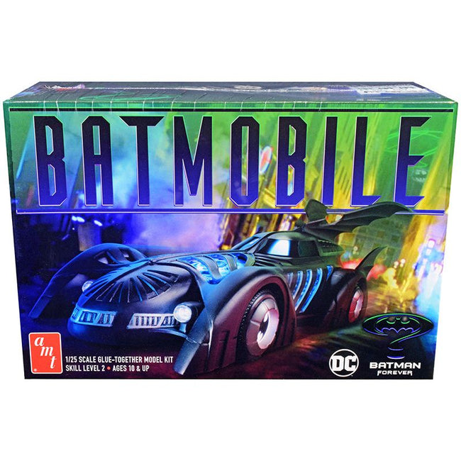 Skill 2 Model Kit Batmobile "Batman Forever" (1995) Movie 1/25 Scale Model by AMT-AMT-ModelCars.com