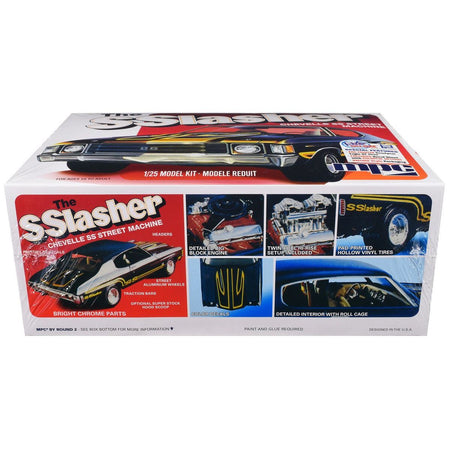 Skill 2 Model Kit Chevrolet Chevelle SS Street Machine "The SSlasher" 1/25 Scale Model by MPC - MPC - ModelCars.com