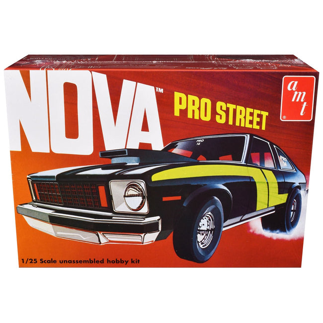 Skill 2 Model Kit Chevrolet Nova Pro Street 1/25 Scale Model by AMT-AMT-ModelCars.com