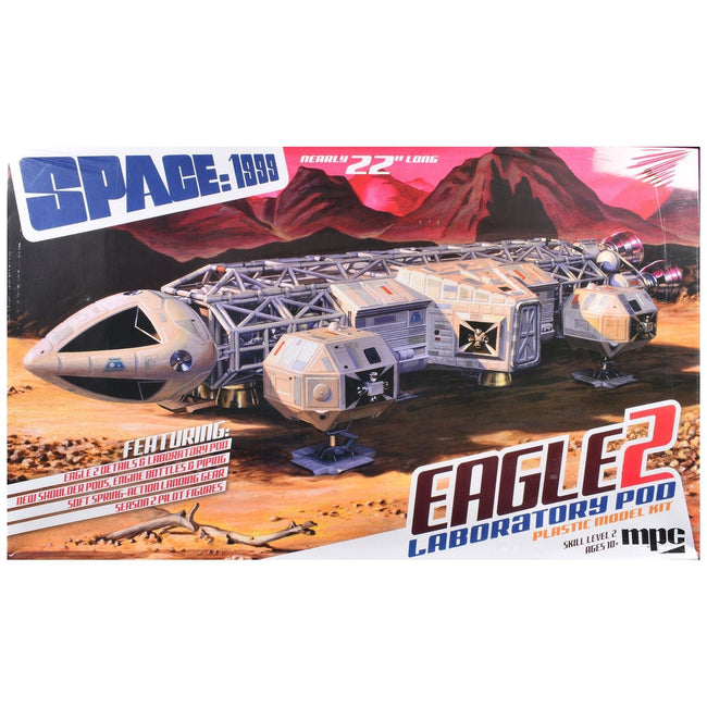 Skill 2 Model Kit Eagle 2 Laboratory Pod "Space: 1999" (1975-1977) TV Series 1/48 Scale Model by MPC-MPC-ModelCars.com