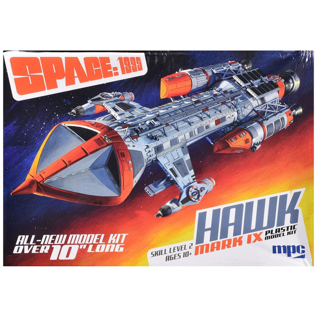 Skill 2 Model Kit Hawk Mark IX Spacecraft "Space: 1999" (1975-1977) TV Series 1/72 Scale Model by MPC-MPC-ModelCars.com