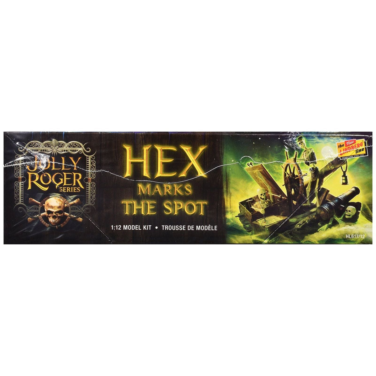 Skill 2 Model Kit Jolly Roger Series "Hex Marks the Spot" Diorama Set 1/12 Scale Model by Lindberg-Lindberg-ModelCars.com