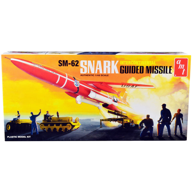 Skill 2 Model Kit Northrop SM-62 Snark Intercontinental Guided Missile 1/48 Scale Model by AMT-AMT-ModelCars.com