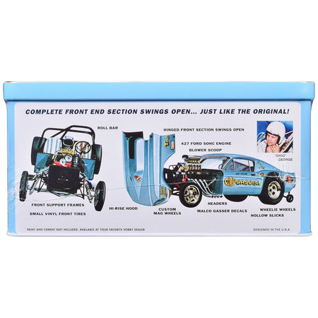 Skill 2 Model Kit Ohio George's Malco Gasser with Collector's Tin 1/25 Scale Model by MPC-MPC-ModelCars.com