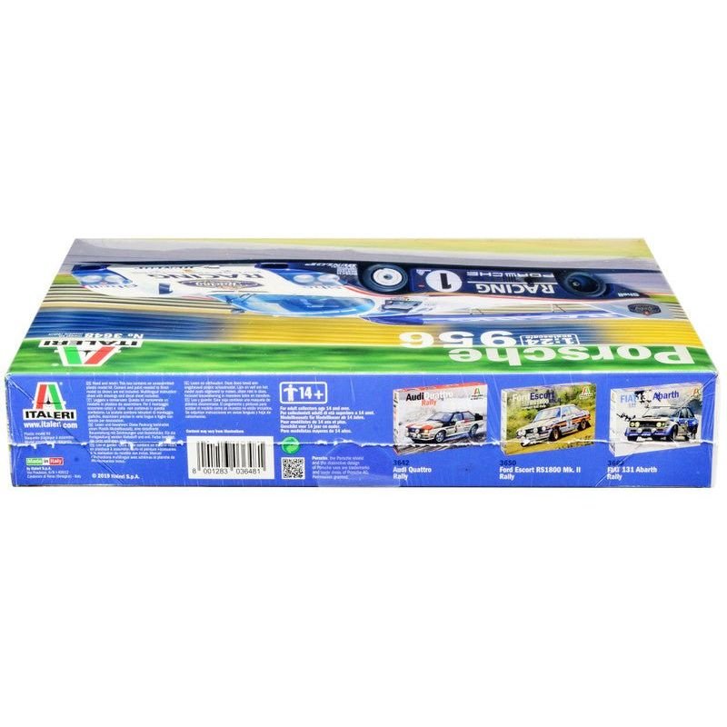 Skill 2 Model Kit Porsche 956 1/24 Scale Model by Italeri-Italeri-ModelCars.com