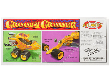 Skill 2 Model Kit Tom Daniel's Groovy Grader Dragster 1/24 Scale Model by Atlantis-Atlantis-ModelCars.com