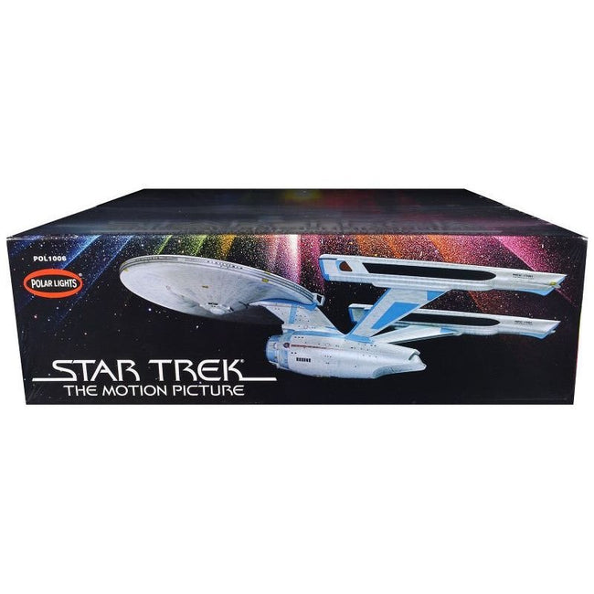 Skill 2 Model Kit U.S.S. Enterprise NCC-1701 Refit Spaceship "Star Trek: The Motion Picture" (1979) Movie 1/350 Scale Model by Polar Lights-Polar Lights-ModelCars.com